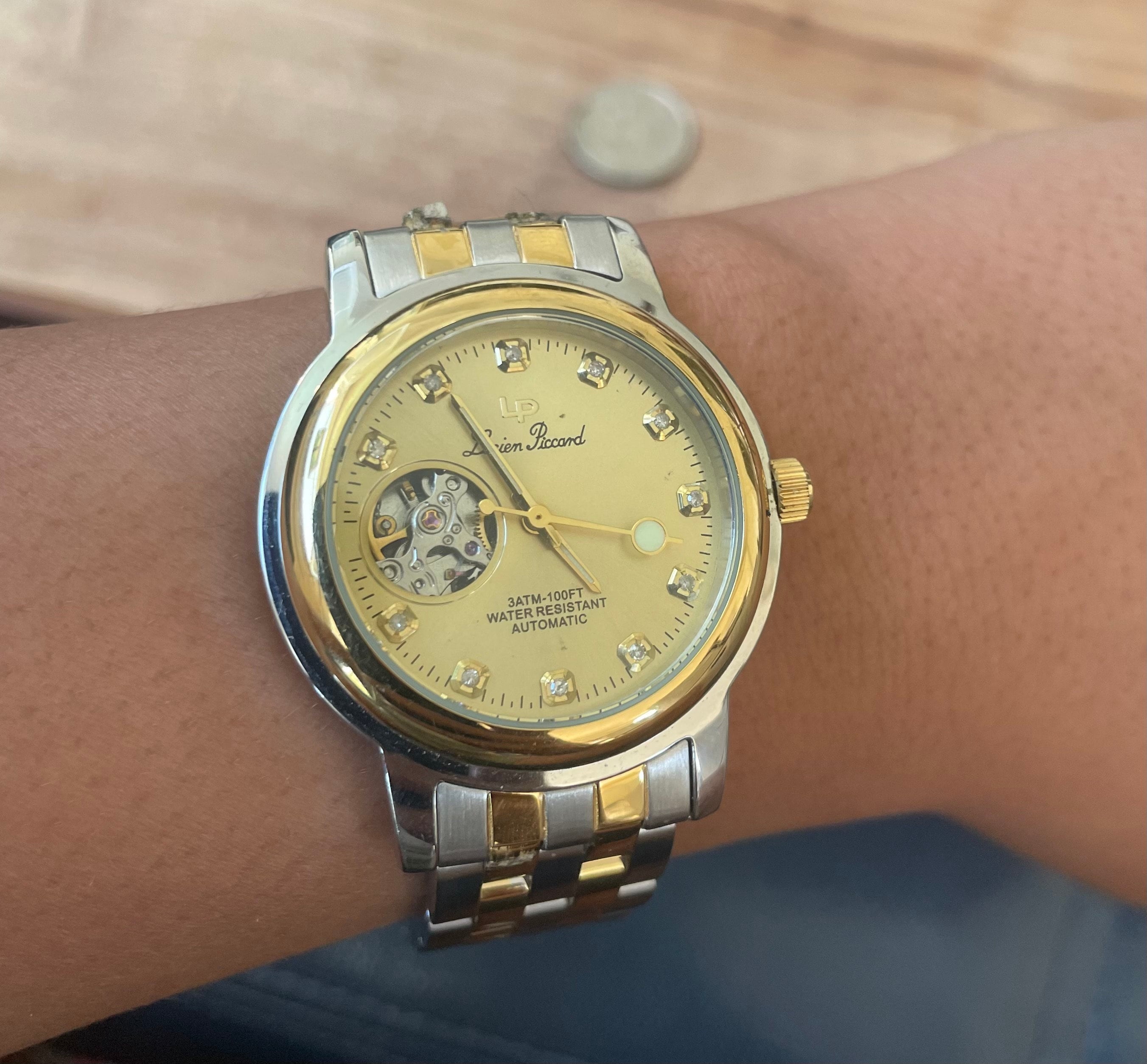 Lucian Picard Automatic Watch Vintage Lucien Piccard Men main image 3