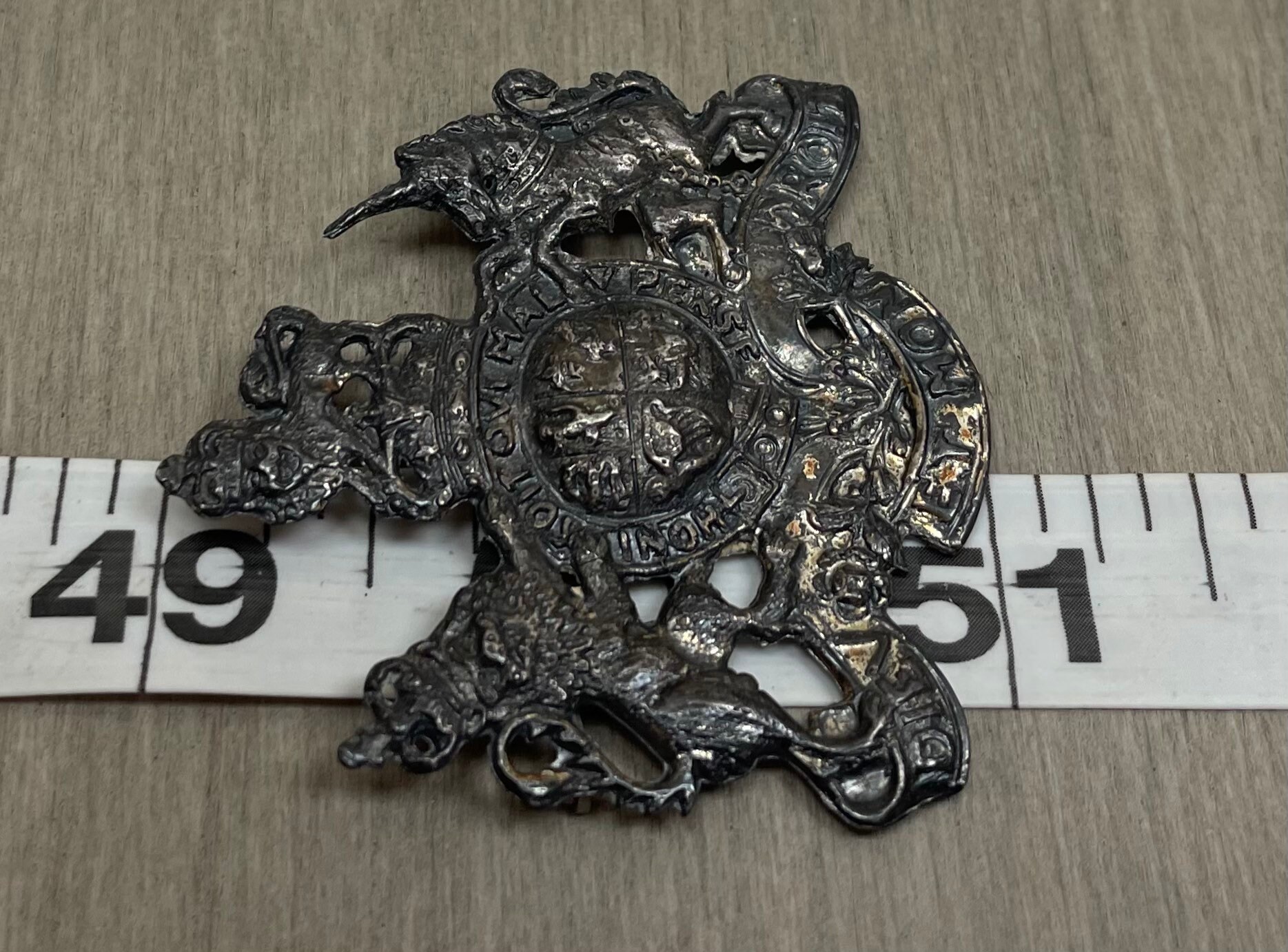 Dieu Et Mon DROIT STIEFF WW2 British Royal Coat of Arms Badge Etsy