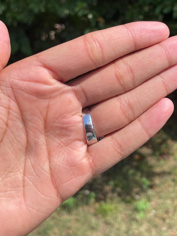 Large Clear Emerald-Cut Statement Ring – Size 10.… - image 5