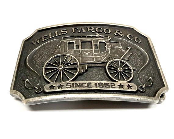Wells fargo belt buckle cheap