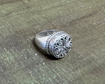 Vintage sterling silver Brighton scroll ring size 6.1170T2Free shipping!!