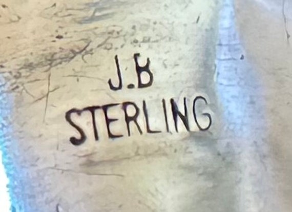 Eagle ring signed JB sterling size 8.5.#2276T2.Fr… - image 8