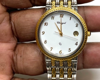 Chagal CG Swiss Watch Gold Plated.#9039B3. Free shipping!!!