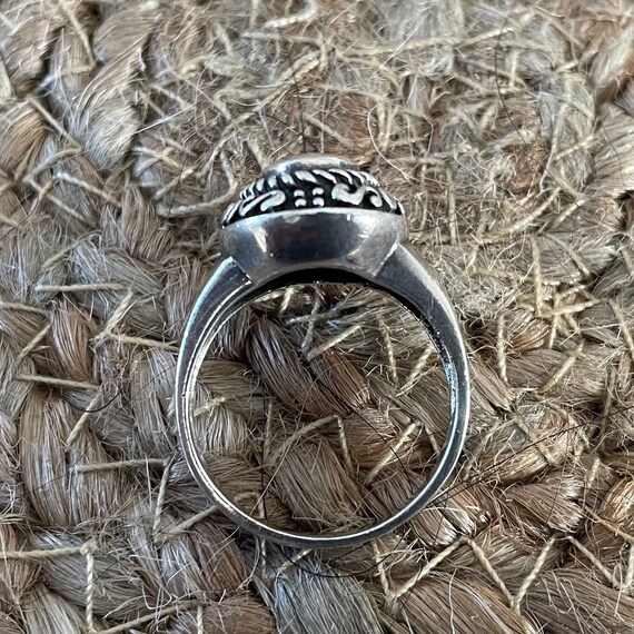 Sterling silver polished Celtic ring (#-0602 T2. … - image 4