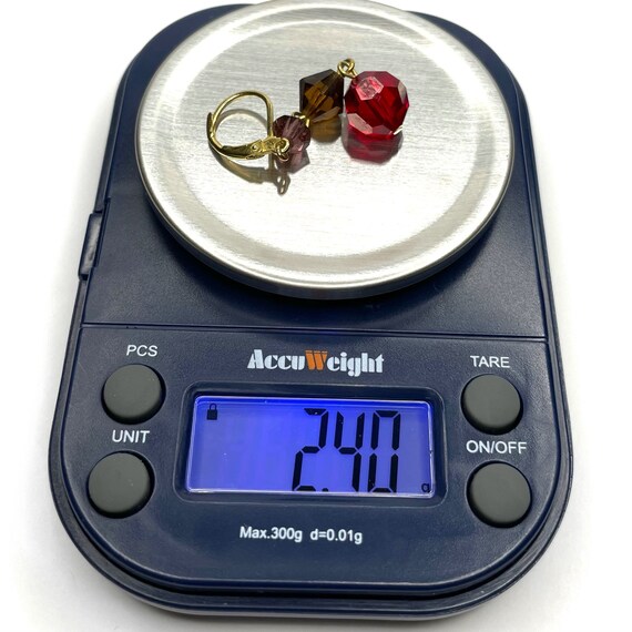 Womens Multi-Colored Dangle Earrings # 2400 - image 2