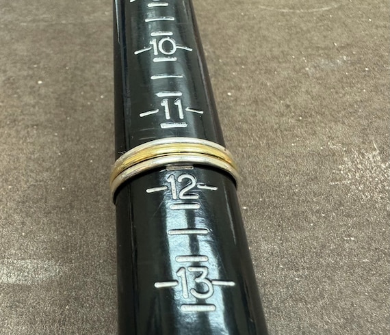 Set of three stackable rings size 12.#2688T3.Free… - image 1