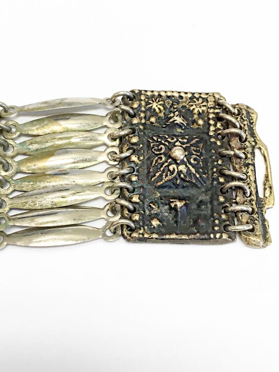 Vintage Mexico Silver Bracelet - image 4