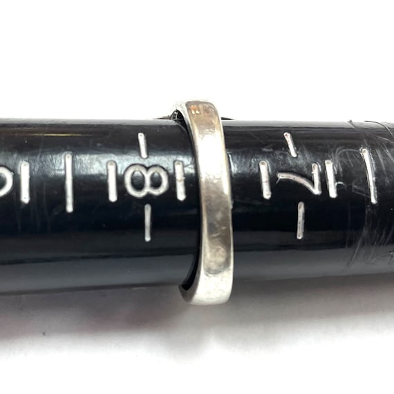 Sterling Silver Cutout Statement Ring - Size 7.5 - image 8