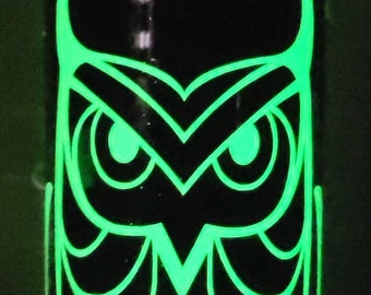 Owl Glow in the Dark Tumbler