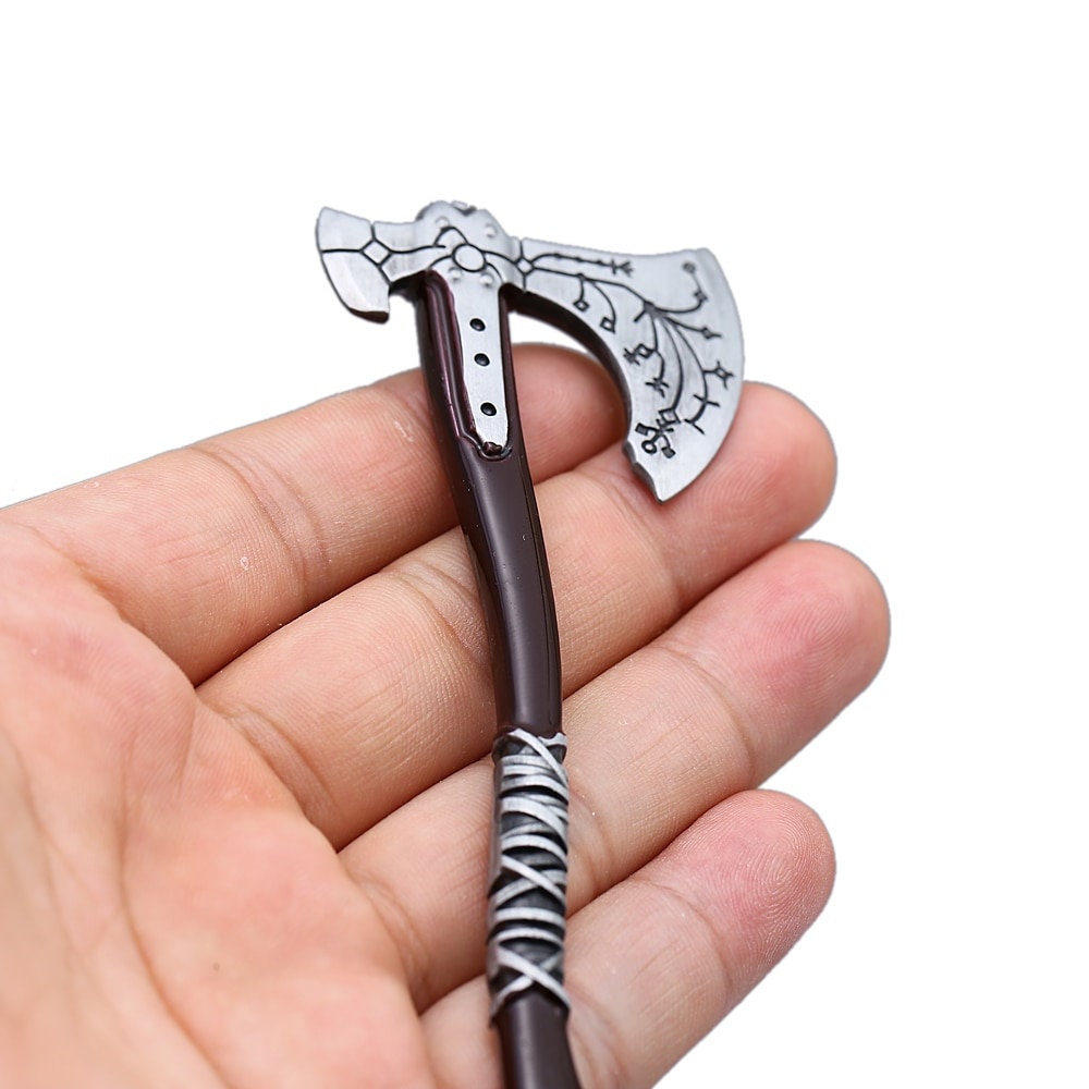 God Of War Ragnarok Keyring Keychain Blade of Chaos Leviathan Axe Olympus  Shield 