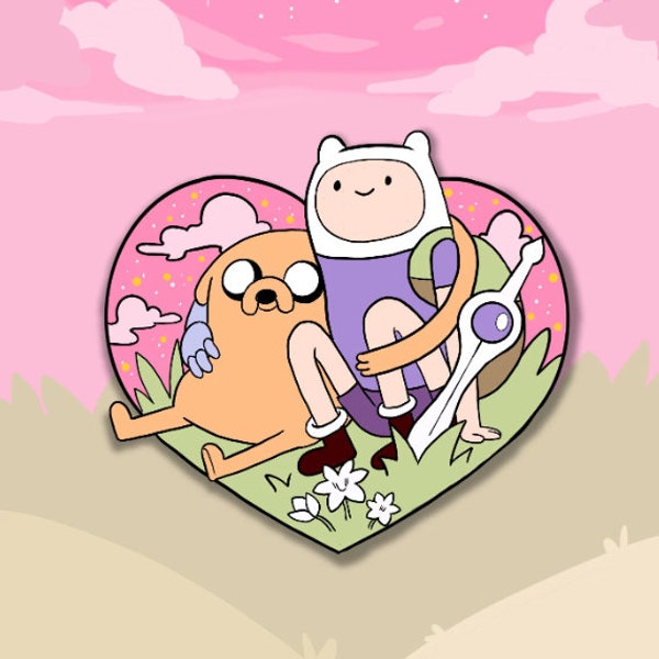 Enamel pin Adventure time