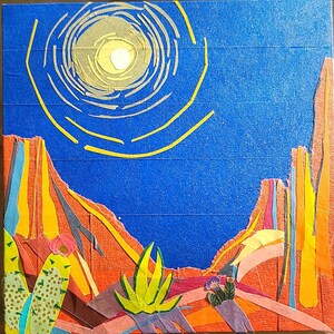 Cenas ocidentais de 6" x 6"