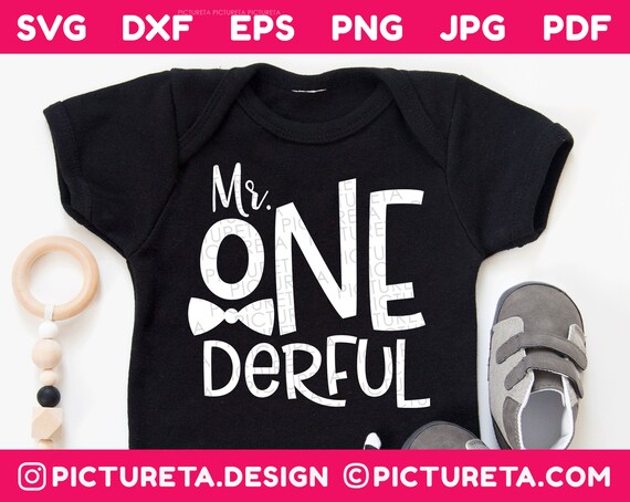 Download 1st Birthday Svg One Svg First Birthday Svg Onederful Svg Etsy