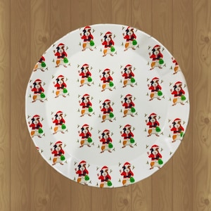 New/ guinea pig / plates/ dinner plates/ christmas gifts/ secret santa gift funny/ childrens plates/ guinea pig gifts/ christmas party