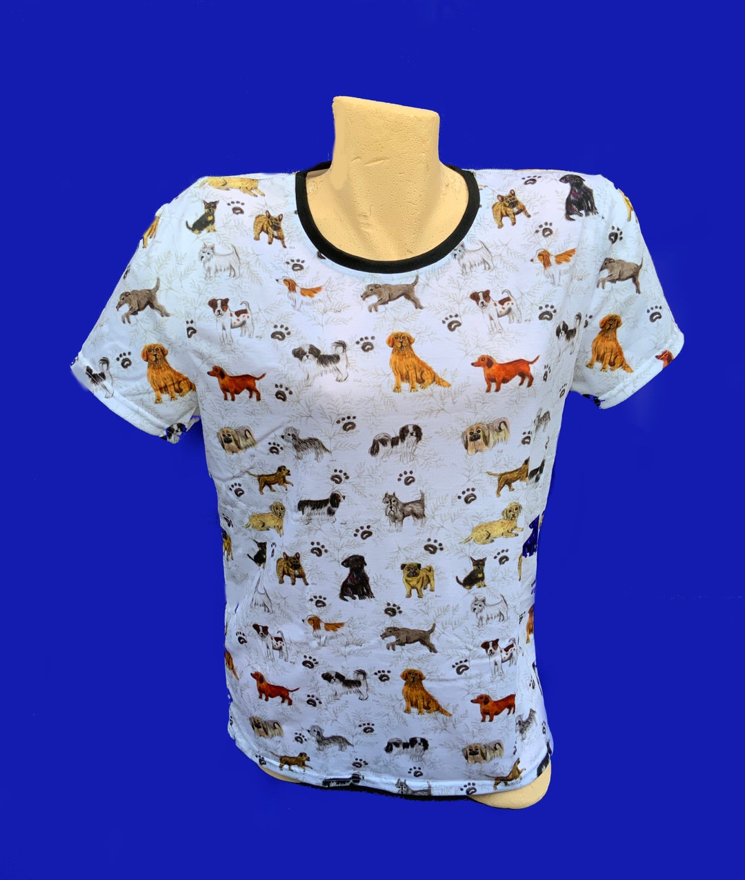New, Dog Print, T Shirt, Dog T Shirt, T Shirt, T Shirt, Dog Gift, Dog