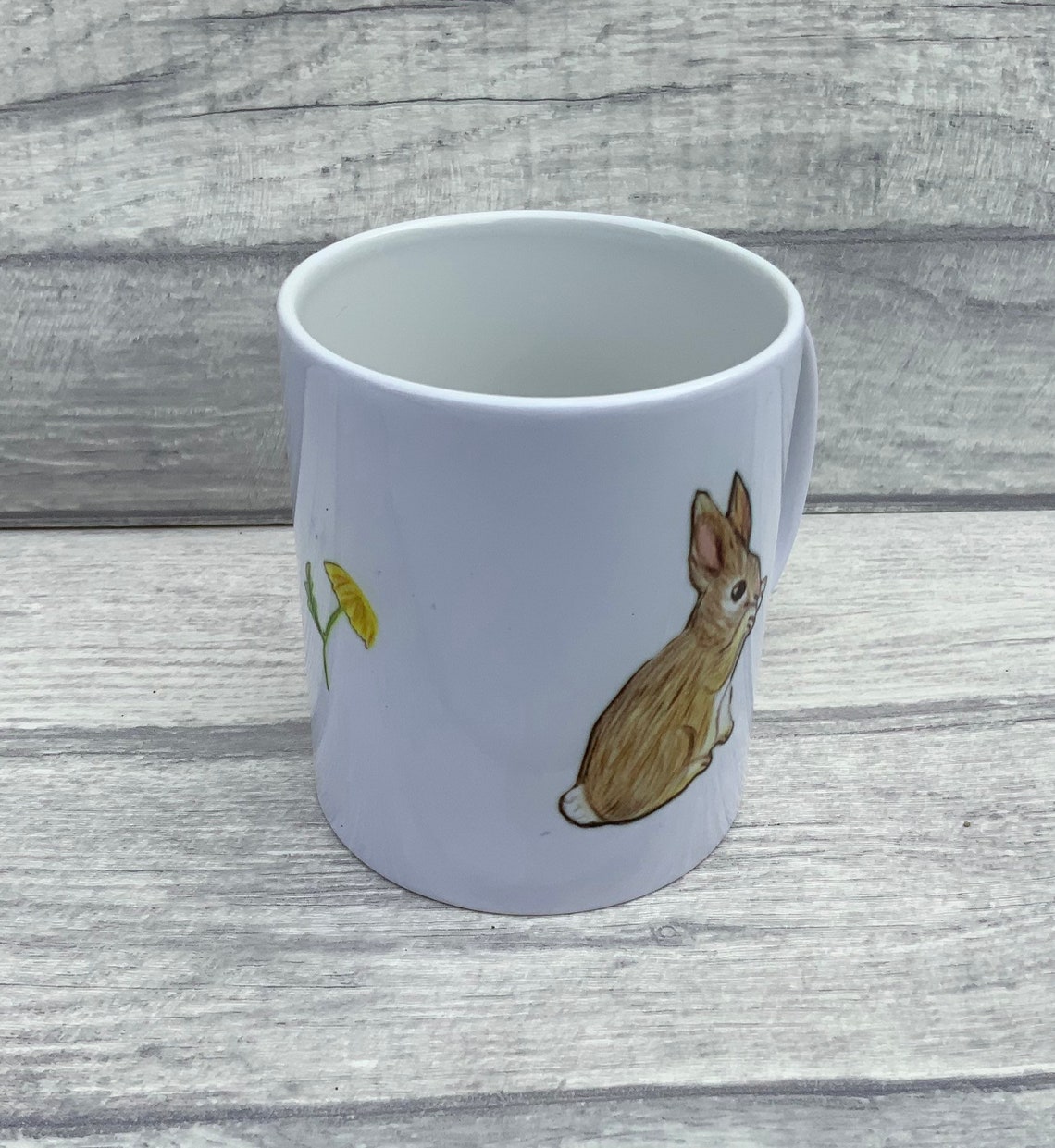 Mug Rabbit Mug Rabbit Bunny Easter Gift Ceramic Mug - Etsy