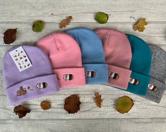Guinea pig beanie hat | guinea pig | beanie hat | guinea pig hat | cute beanie | winter hat | beanie | hat | knitted hat | guinea pig gift