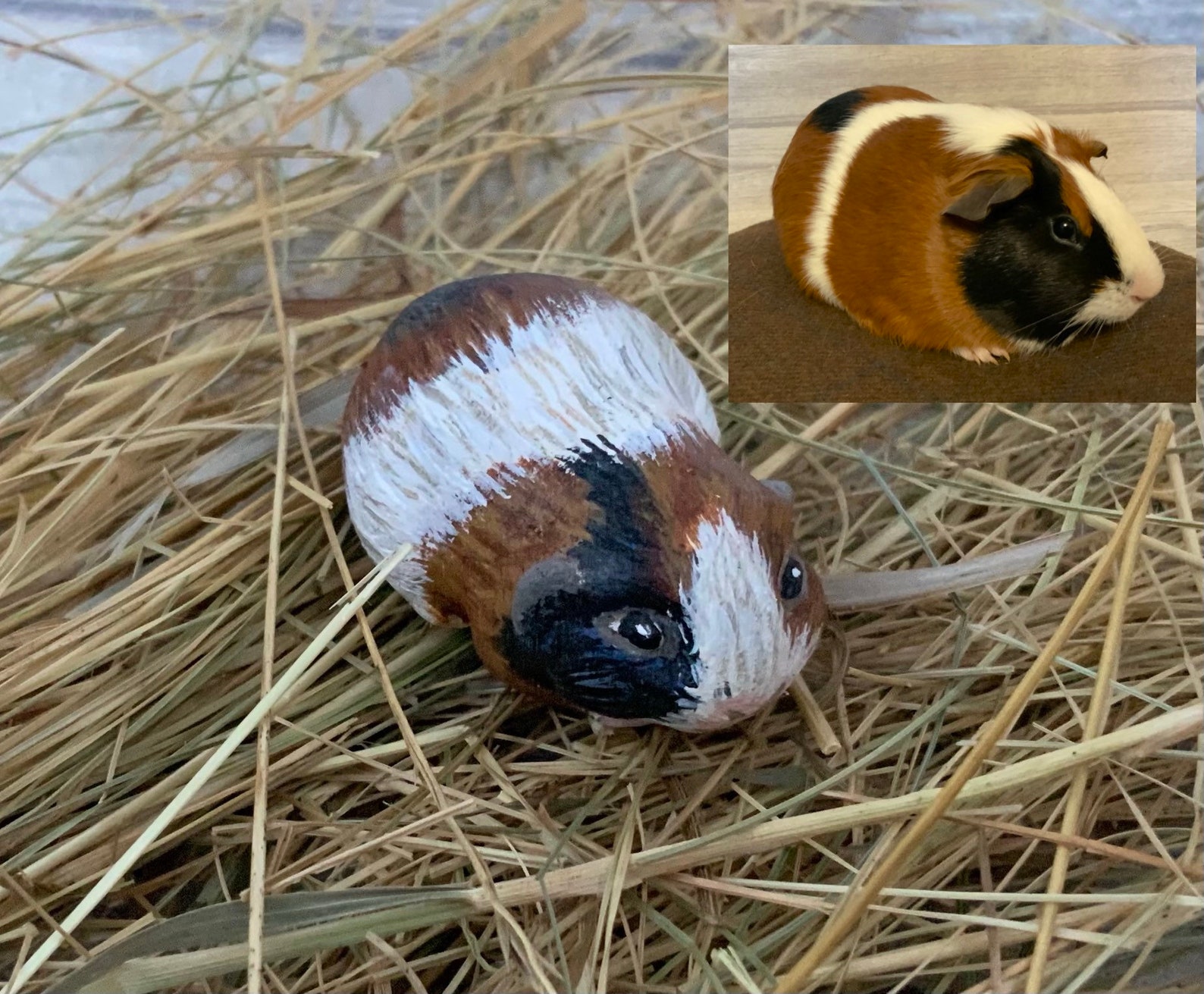 Custom Guinea Pig Sculpture Guinea Pig Ornament Guinea Pig Etsy