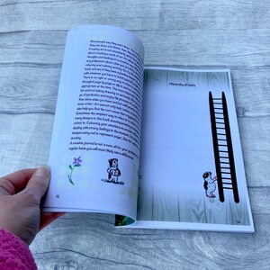 Ocd, journal, self help book, isolation gifts, anxiety, ocd awareness, self care, planner, ocd help, diary, colouring book, anxiety help image 5