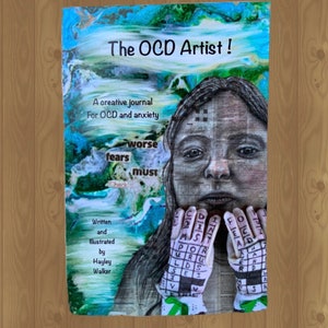 Ocd, journal, self help book, isolation gifts, anxiety, ocd awareness, self care, planner, ocd help, diary, colouring book, anxiety help image 1