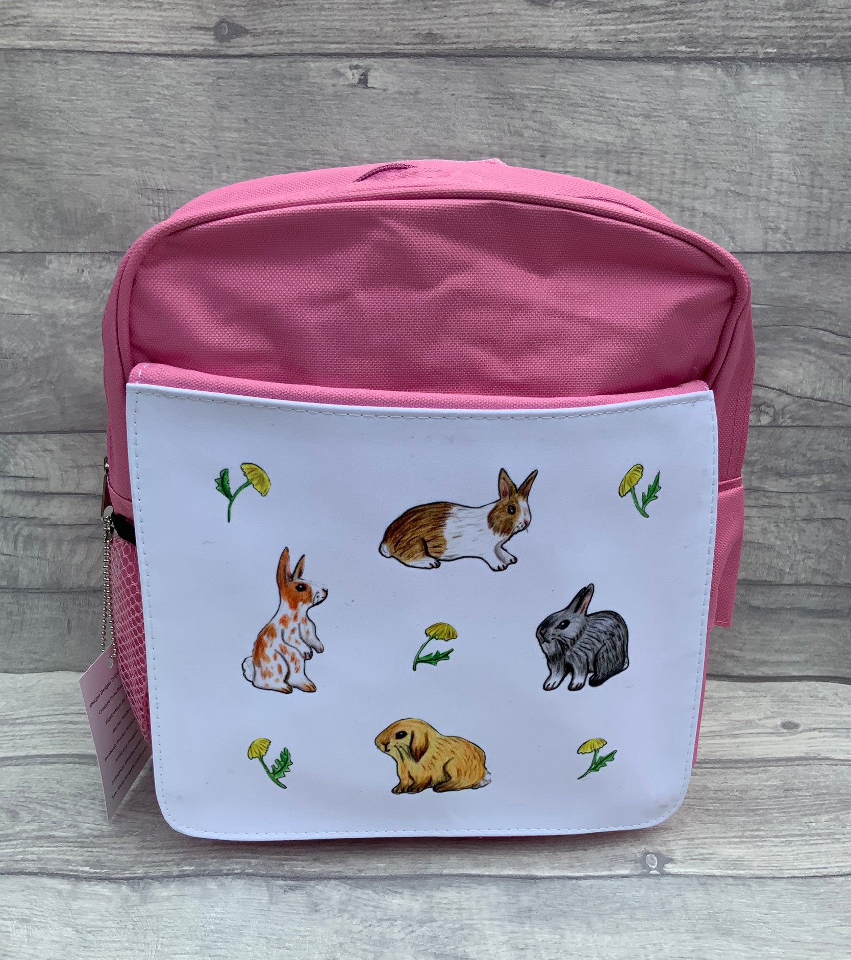 New rabbit rucksack backpack bunny bag kids bag rabbit Etsy