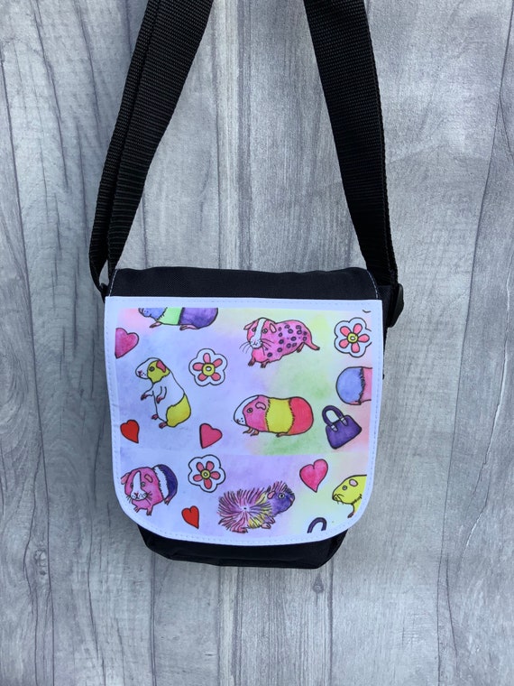 rainbow messenger bag