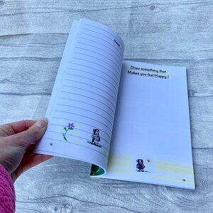 Ocd, journal, self help book, isolation gifts, anxiety, ocd awareness, self care, planner, ocd help, diary, colouring book, anxiety help image 8