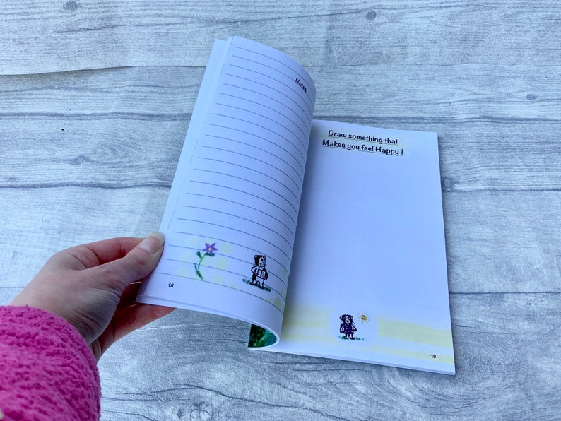 Ocd, journal, self help book, isolation gifts, anxiety, ocd awareness, self care, planner, ocd help, diary, colouring book, anxiety help image 8