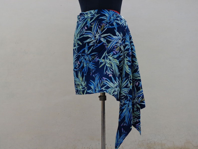 beachwear wrap skirt