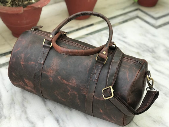 Louis Vuitton Leather Duffle Bags for Men for sale