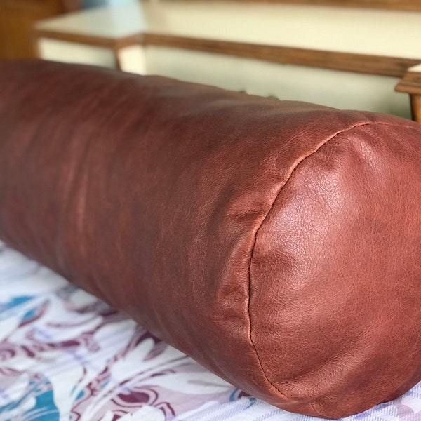 Leather Floor Pillow Etsy