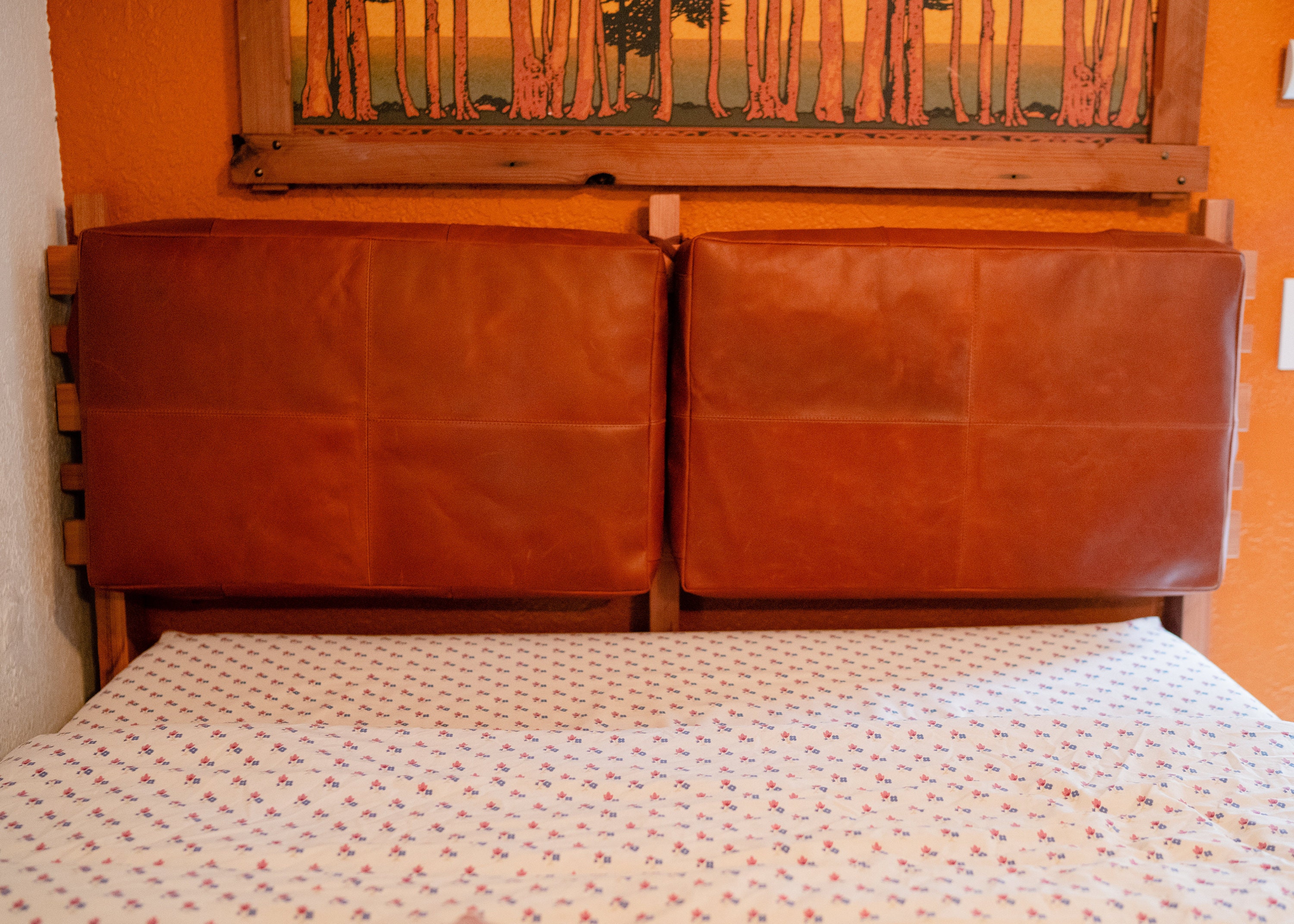 Customized Genuine Leather Headboard Cover Headboard Cushion Etsy