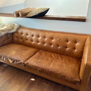 30x20 Customised Real Leather Seat Cushion Cover, Rectangular Floor Cushion Cover,  Dining Cushion, Leather Pet Bed, Sofa Seat Covers