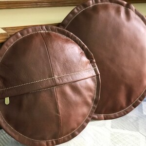 Leather Pillow case