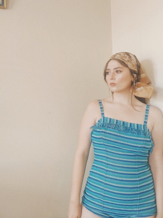vintage 50s jantzen swim suit / 1950s bathing suit