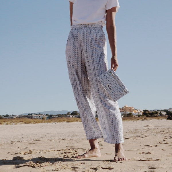 Milo Print Travel Beach Pyjama Pants
