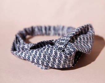 Handmade Cotton Headband | Decorative Hairband with Elastic | Soft & Comfortable | Adjustable Fit | Available in 3 Prints | Washable
