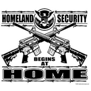 Homeland Security Begins at Home Second Amendment Shirt