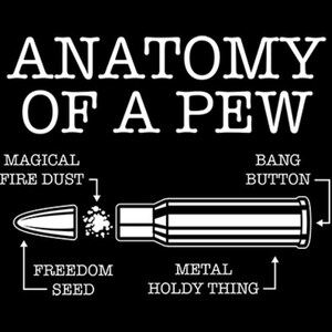 Anatomy of a Pew Shirt
