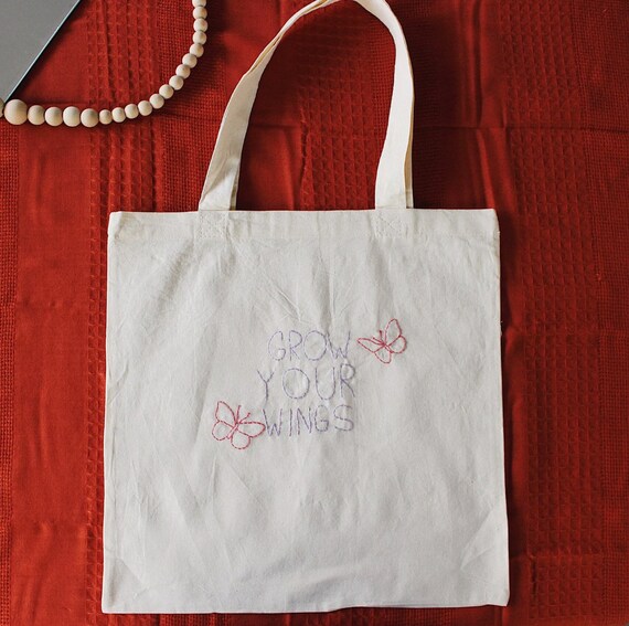 Bolsas de tela bordadas a mano España