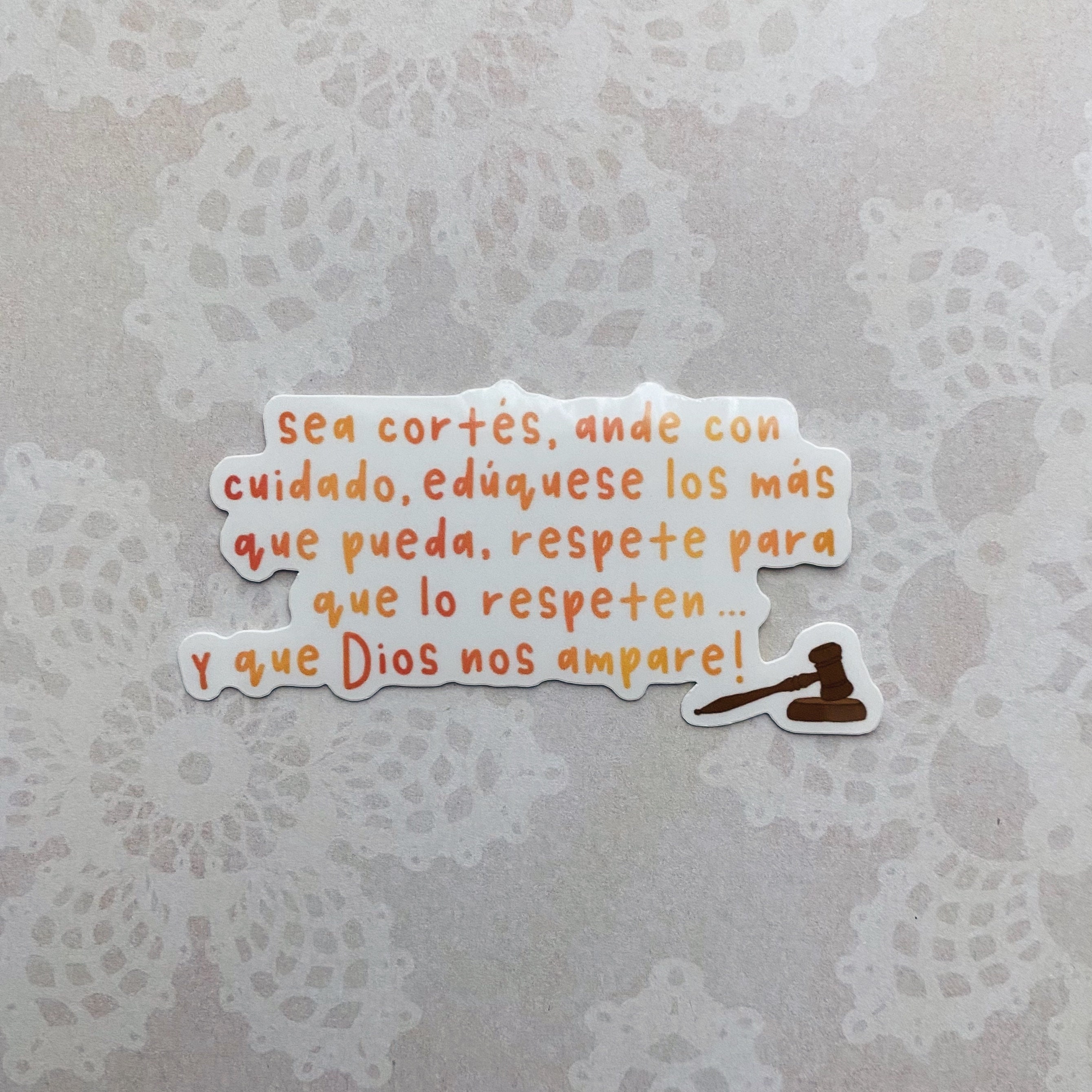 Caso Cerrado Glossy Sticker, Anna Maria Polo Popular Saying Sticker, Que  Dios Nos Ampare Sticker, Spanish Sticker, Funny, Die Cut Sticker - Etsy