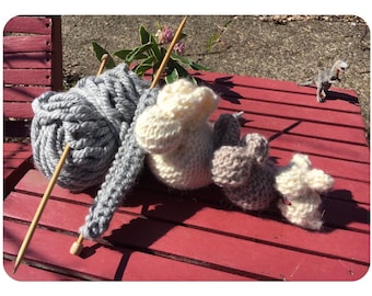 Waldorf Grade 01 - Knitted Bunnies