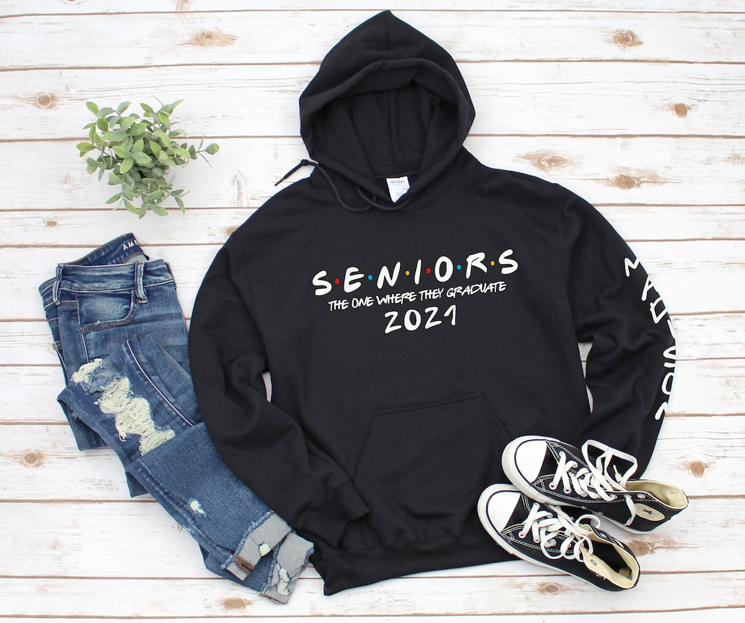 Personalized Senior Friends Logo Hoodie Class of 2023 Hoodie