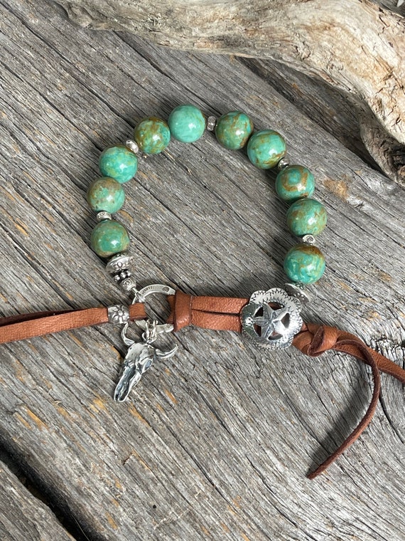 Green Western Bracelet Green Western Bracelet