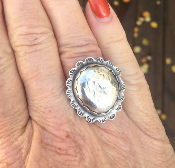 Flower Power Sterling Silver Ring