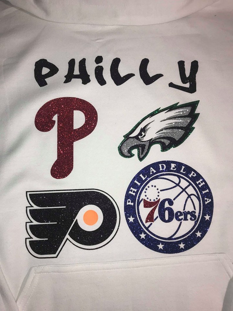 Philly Sports Hoodie// 215 Hoodie/ Philadelphia Sports// Etsy UK
