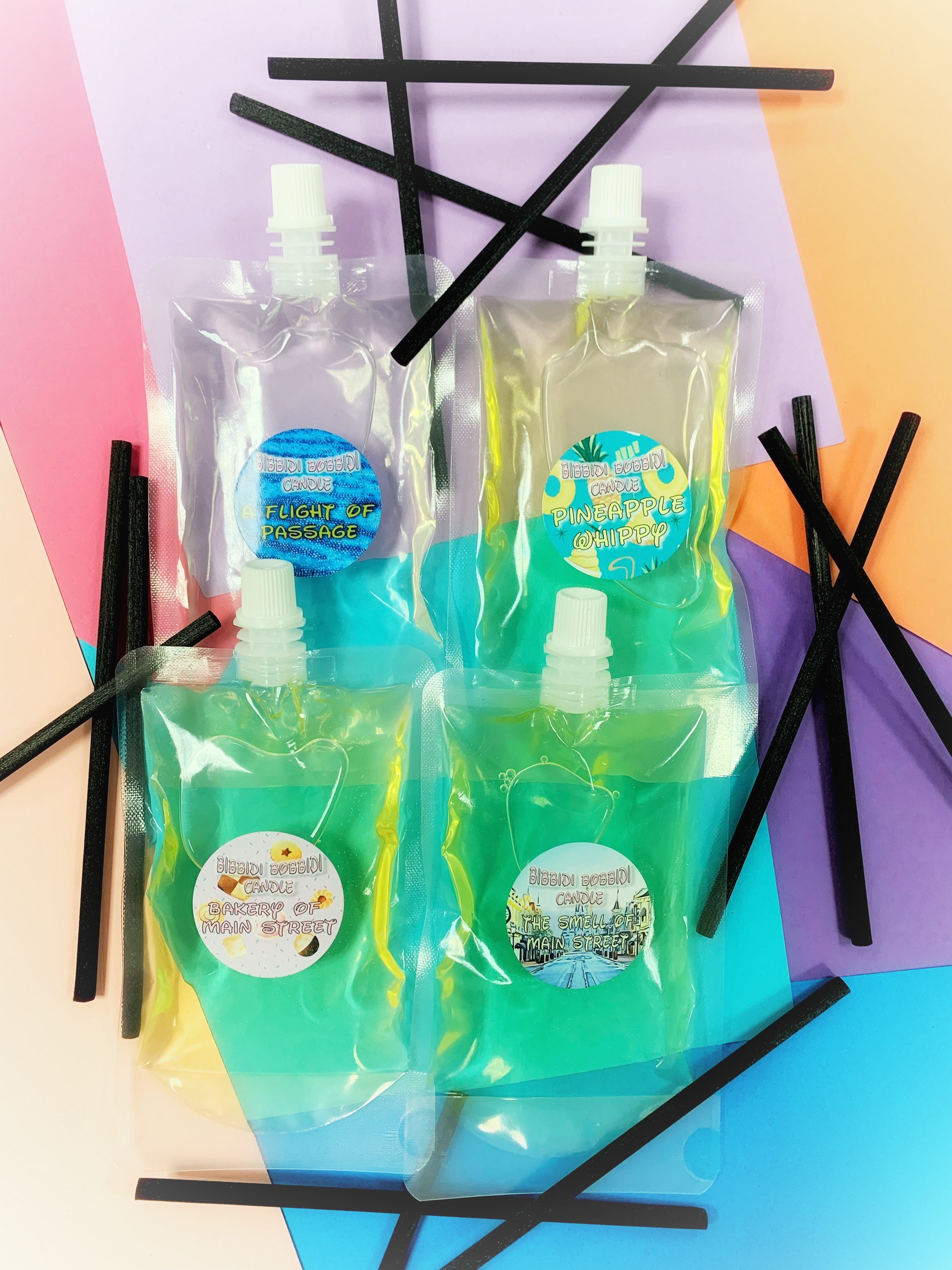 Refill Disney inspired Reed Diffuser 100 ml , choose one of our scents from the drop down box , last for 8 - 10 weeks vegan ,