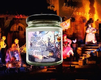 Yo Ho Yo Ho a pirates life for me 8 oz  Glass Candle Jar - Disney Inspired Candle cruelty free and vegan