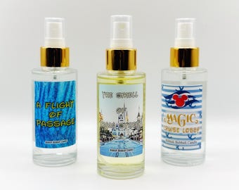 Disney inspired perfumed Room Spray 100 ml , choose one of our scents from the drop down box Disney