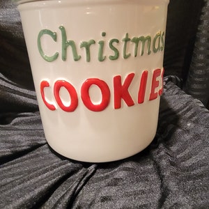 Christmas Cookie Jar
